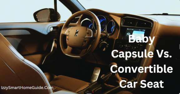 baby capsule vs convertible car seat
