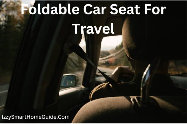 foldable car seat for travel