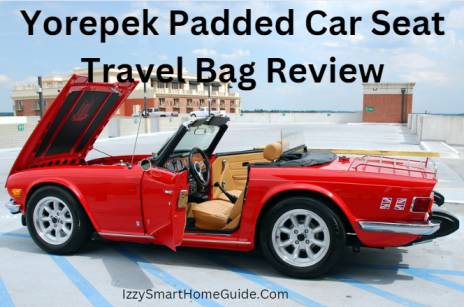 Yorepek padded car seat travel bag review