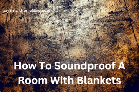 how to soundproof a room with blankets