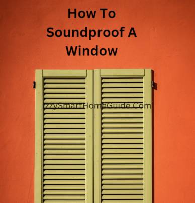 how to soundproof a window